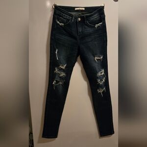 Distressed KanCan Skinny Jeans